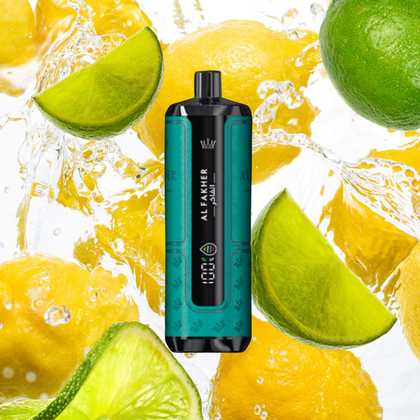 Al Fakher CROWN BAR(アルファーヘル クラウンバー)15000 HYPER MAX/レモン&ライム