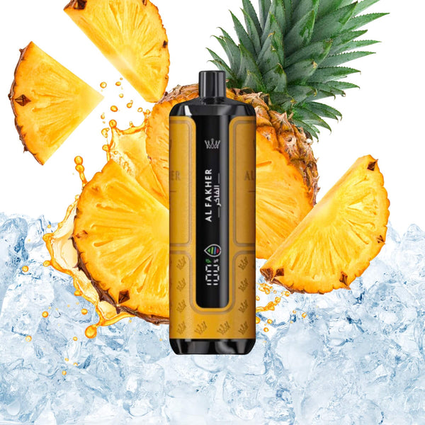 Al Fakher CROWN BAR(アルファーヘル クラウンバー)15000 HYPER MAX/パイナップル・アイス