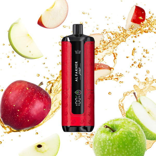 Al Fakher CROWN BAR(アルファーヘル クラウンバー)15000 HYPER MAX/ツー・アップル