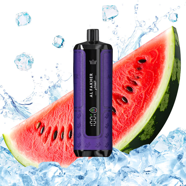 Al Fakher CROWN BAR（アルファーヘル クラウンバー）15000 HYPER MAX/ラッシュアイス（スイカ）