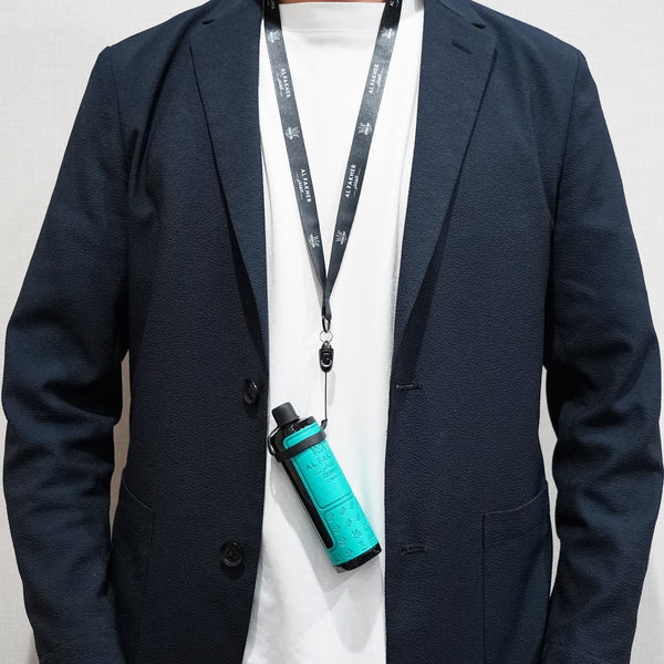 オリジナル ネックストラップ （黒①）